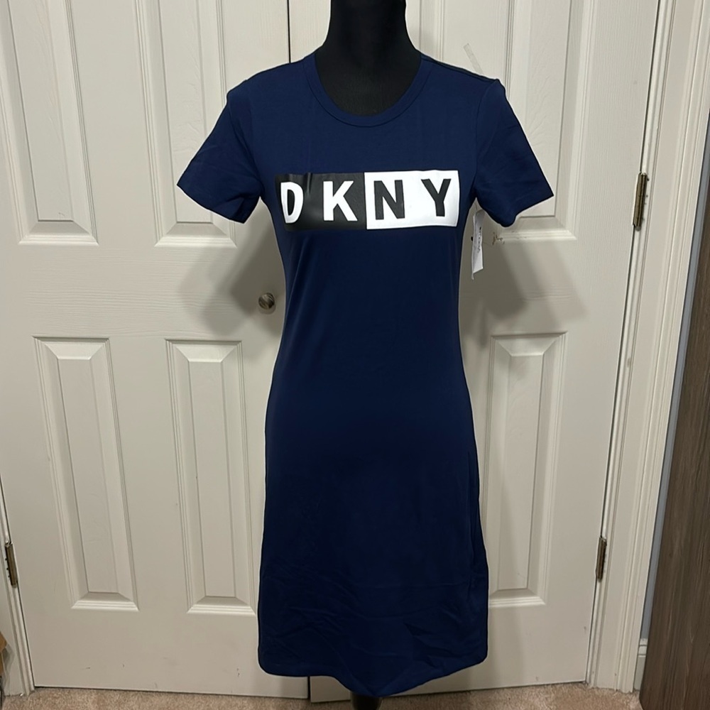 DKNY Sport Logo T-Shirt Dress